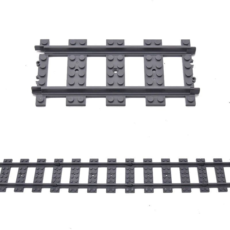 image-Flexible City Train Tracks - Creative DIY Building Block Toy for Kids