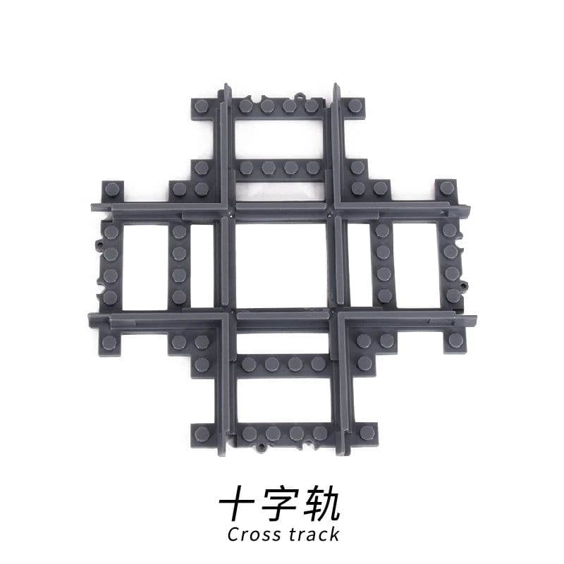 image-Flexible City Train Tracks - Creative DIY Building Block Toy for Kids
