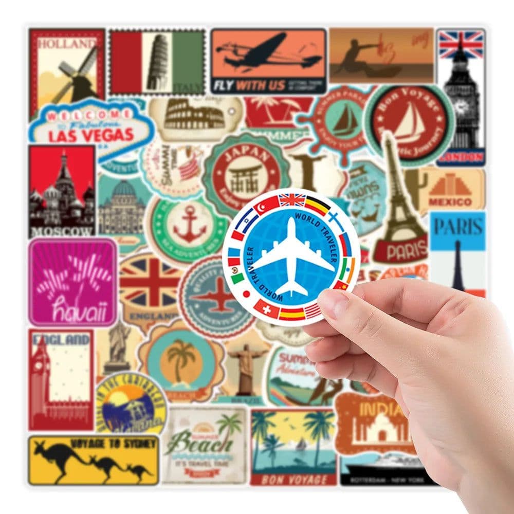 image-Cartoon Graffiti Stickers - Waterproof & Easy to Use for All Smooth Surfaces