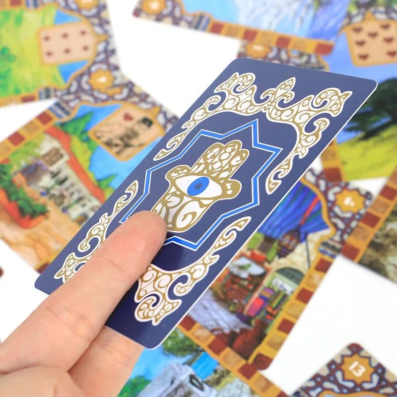 image-Lenormand Tarot Cards English Guidebook for Fun Family and Party Games