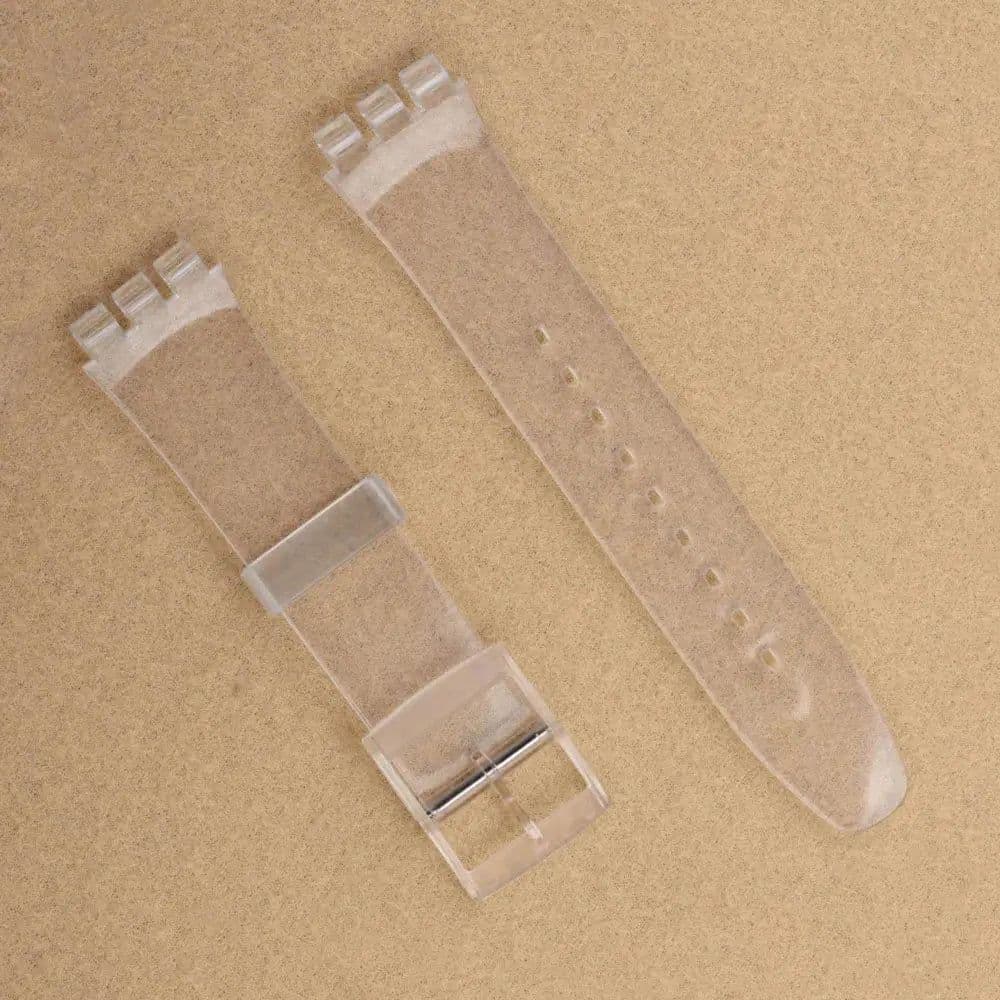 image-UYRBKS Silicone Sports Strap 17mm-20mm for Swatch Watches