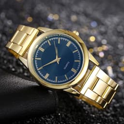 image-HEZHUKEJI Quartz Watch - Stylish Design & Precision - Analog Wristwatch