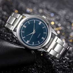 image-HEZHUKEJI Quartz Watch - Stylish Design & Precision - Analog Wristwatch