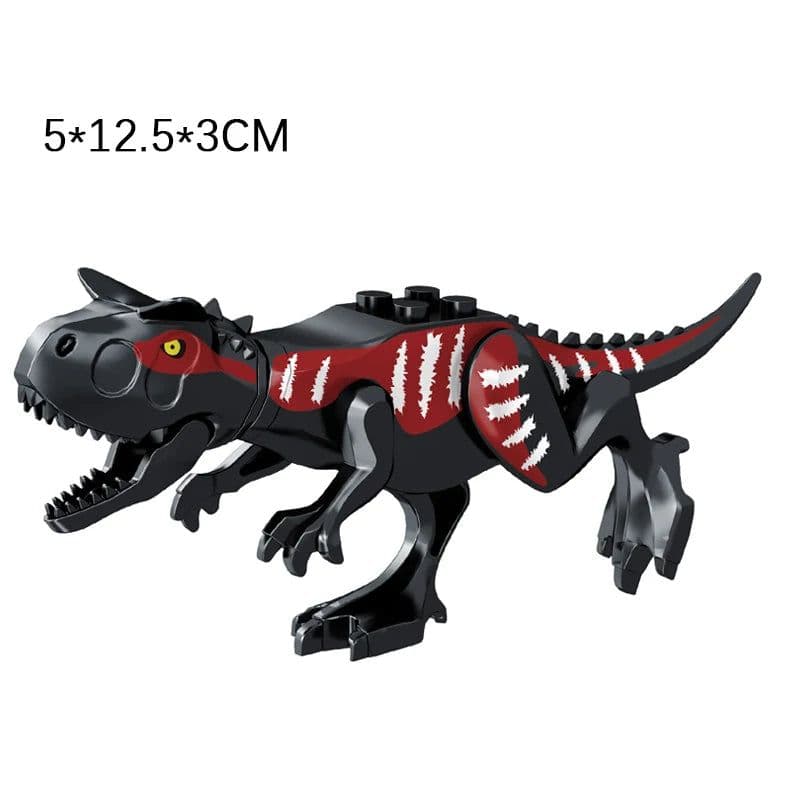 image-Kailybei Jurassic Dinosaur Building Blocks Indominus Rex Action Figure Toy