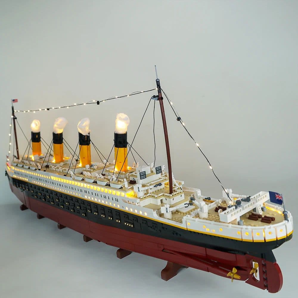 image-EASYLITE LED Light Kit for 10294 Model - Enhance Your Building Blocks