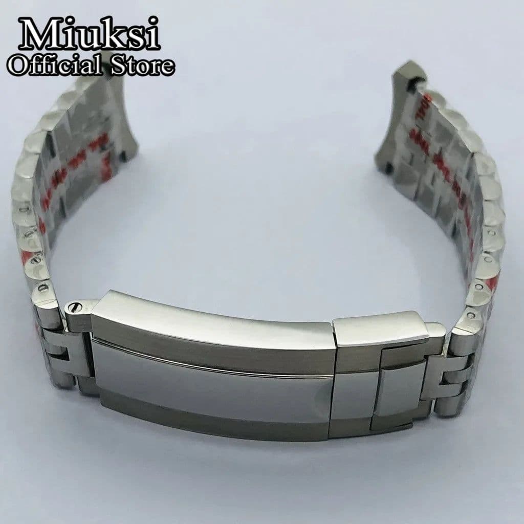 image-miuksi Stainless Steel Watchband - 20mm Lug - Durable & Stylish Accessory