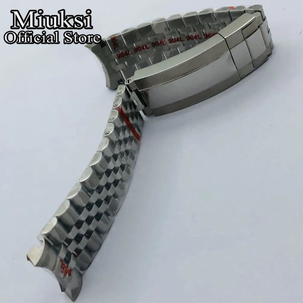 image-miuksi Stainless Steel Watchband - 20mm Lug - Durable & Stylish Accessory