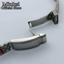 image-miuksi Stainless Steel Watchband - 20mm Lug - Durable & Stylish Accessory