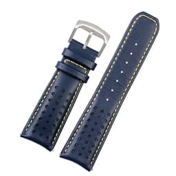 image-Zhuolei Leather Watchband - High Quality Steel Clasp - 19cm Length