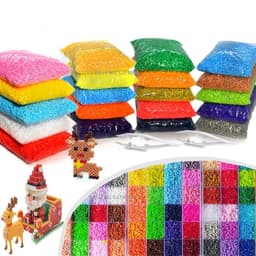 image-KTYSM 3D Puzzle Hama Beads - Engaging DIY Craft for Creative Play
