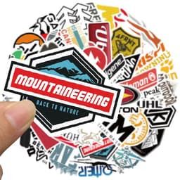 image-Rspctou Waterproof Vinyl Stickers - Durable & Aesthetic Design
