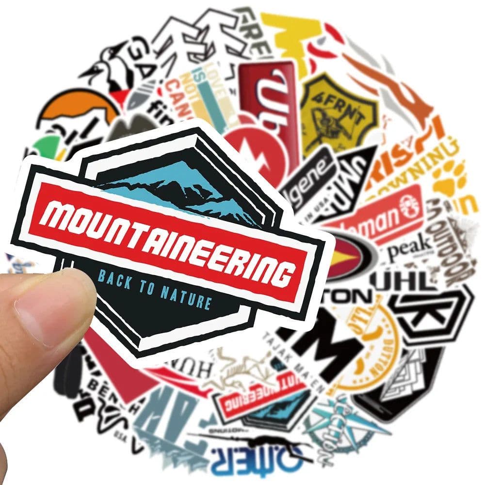 image-Rspctou Waterproof Vinyl Stickers - Durable & Aesthetic Design