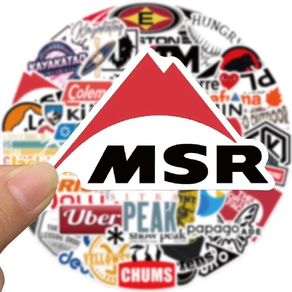 image-Rspctou Waterproof Vinyl Stickers - Durable & Aesthetic Design