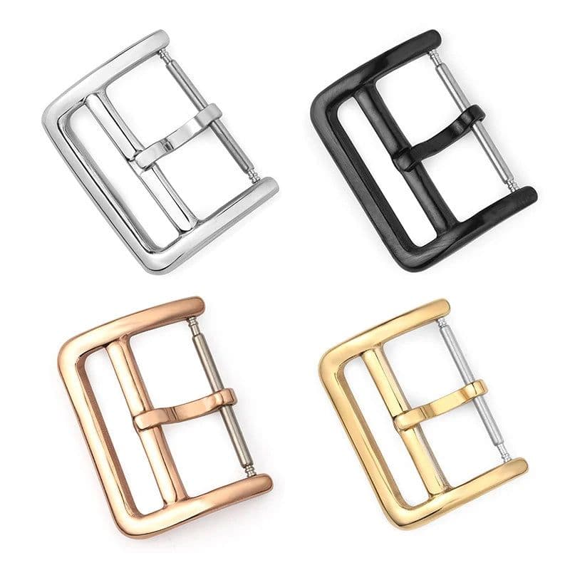 image-UTHAI Stainless Steel Pin Buckle - Durable Watch Clasp Accessories