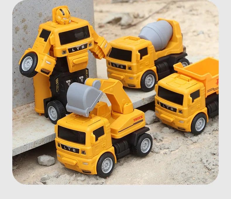 image-Transforming Robot Truck Toys for Kids - Fun Educational Gifts