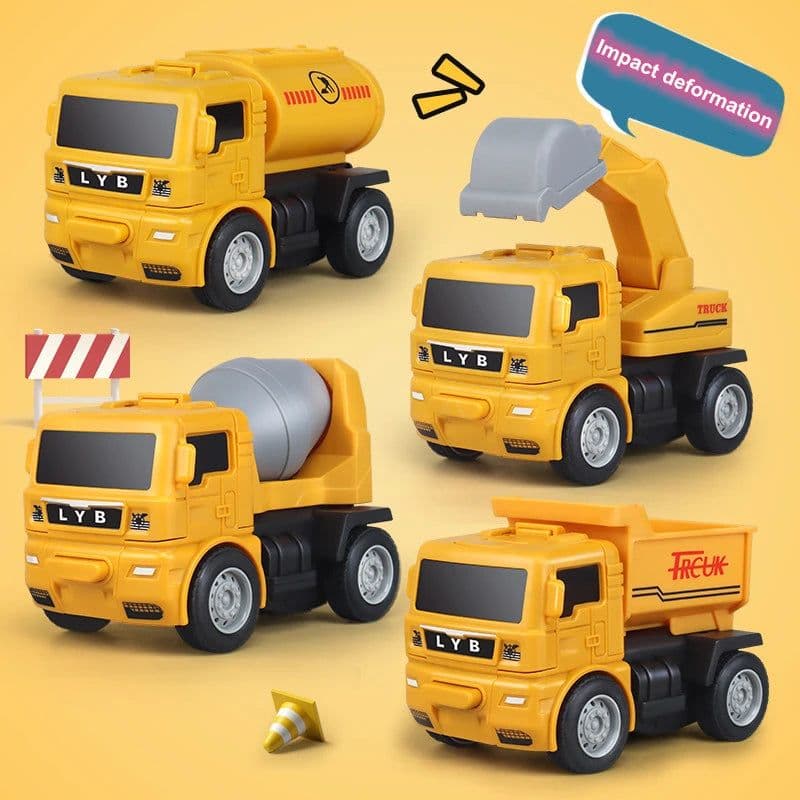 image-Transforming Robot Truck Toys for Kids - Fun Educational Gifts