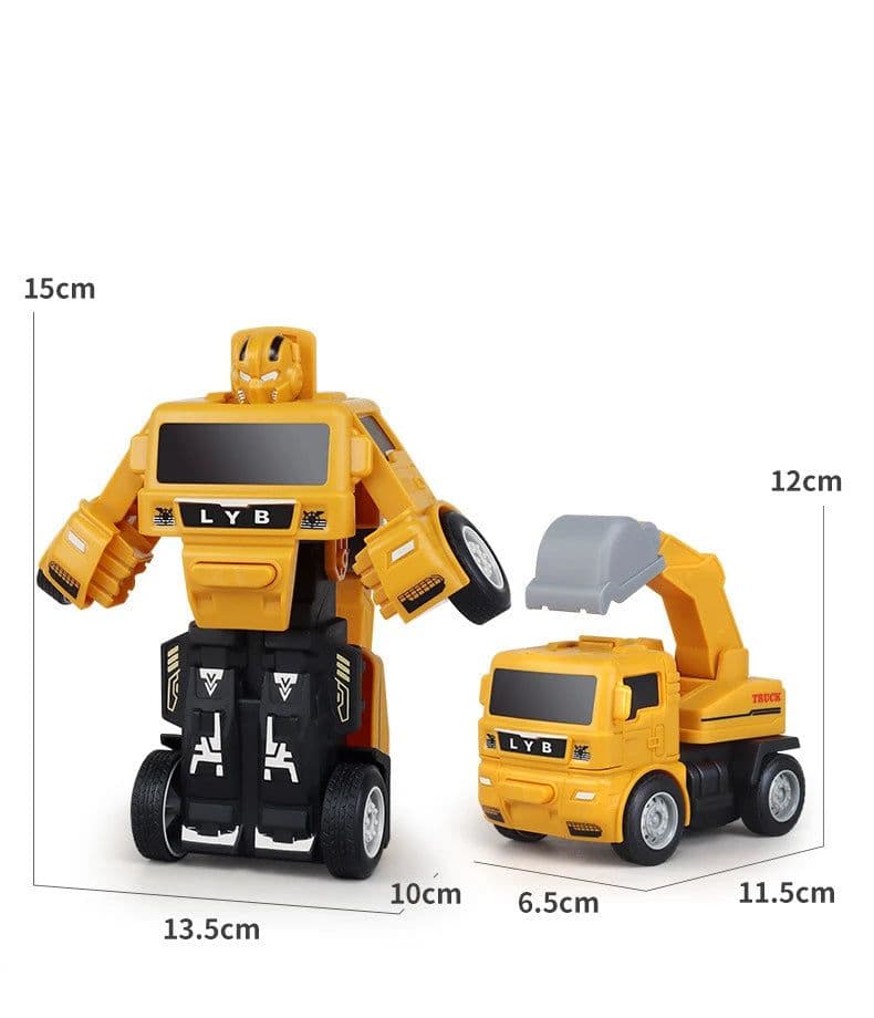 image-Transforming Robot Truck Toys for Kids - Fun Educational Gifts