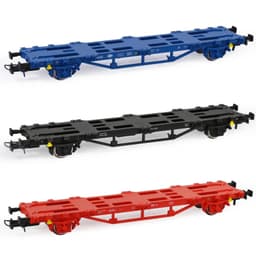 image-Evemodel HO Scale Flat Car - Custom Logo Option for Train Enthusiasts