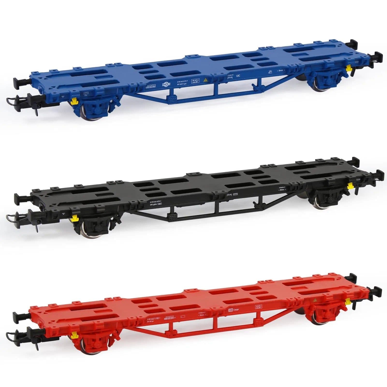 image-Evemodel HO Scale Flat Car - Custom Logo Option for Train Enthusiasts