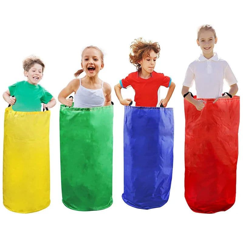 image-Muddy Puddles Racing Jumping Bag - Durable Fun for Active Play