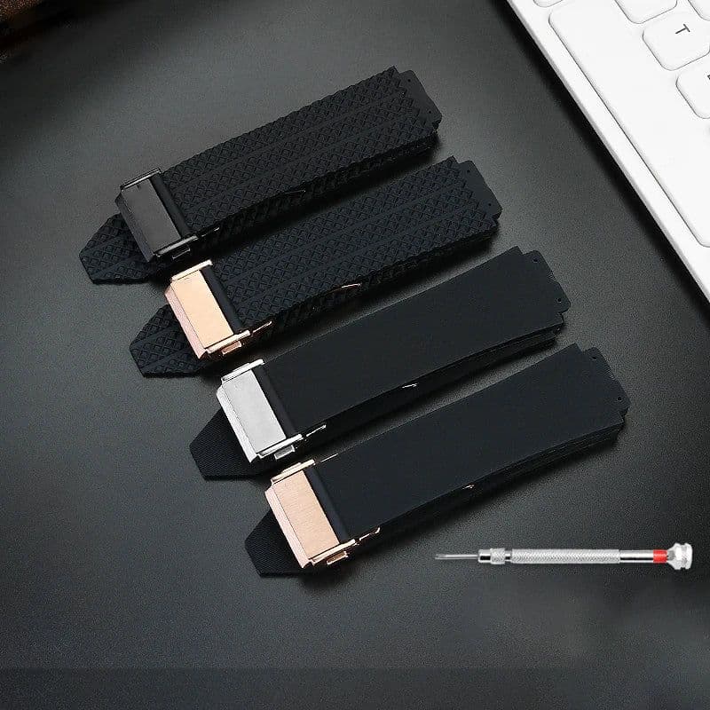 image-UYOUNG Silicone Watchbands - Custom Fit & Durable Design for Versatile Use