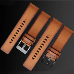 image-Zhuolei Premium Cow Leather Watchband - Durable & Customisable - DS001