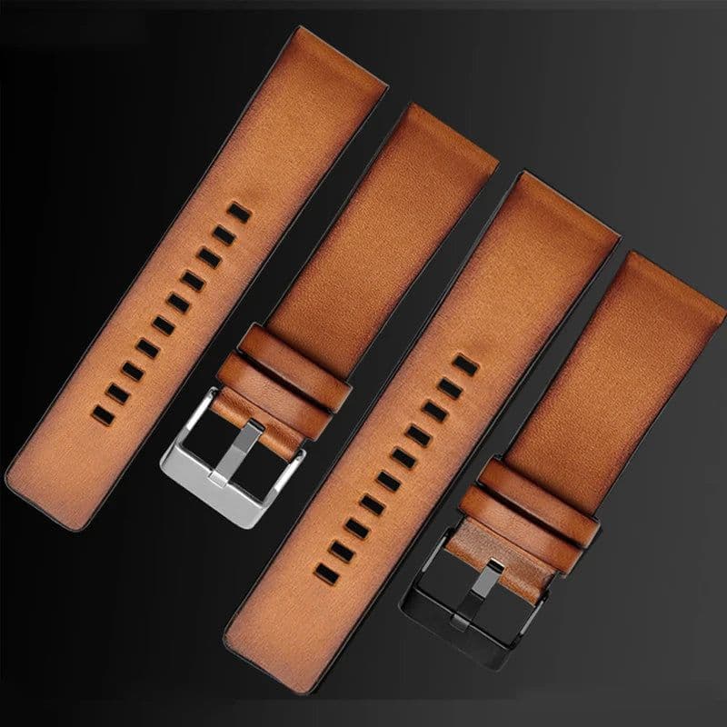 image-Zhuolei Premium Cow Leather Watchband - Durable & Customisable - DS001