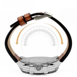 image-Zhuolei Premium Cow Leather Watchband - Durable & Customisable - DS001