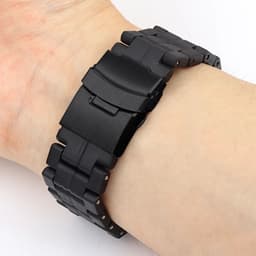 image-Durable Plastic Steel Light Watchband 23mm for Luminox 3080 & 3150