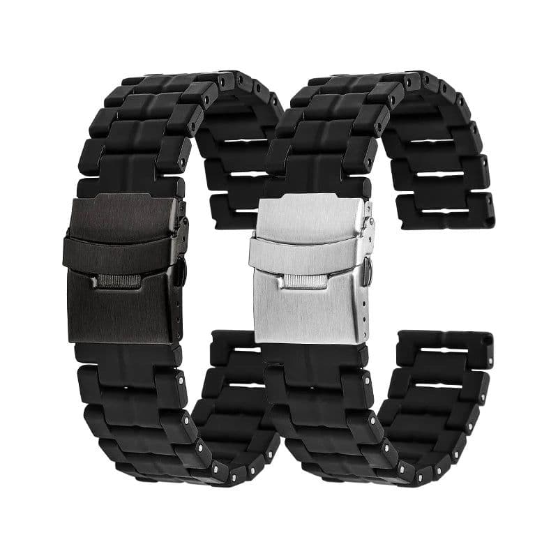 image-Durable Plastic Steel Light Watchband 23mm for Luminox 3080 & 3150