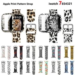 image-Mptionx Silicone Sport Bands for Apple Watch Series 1-7 - Stylish & Durable