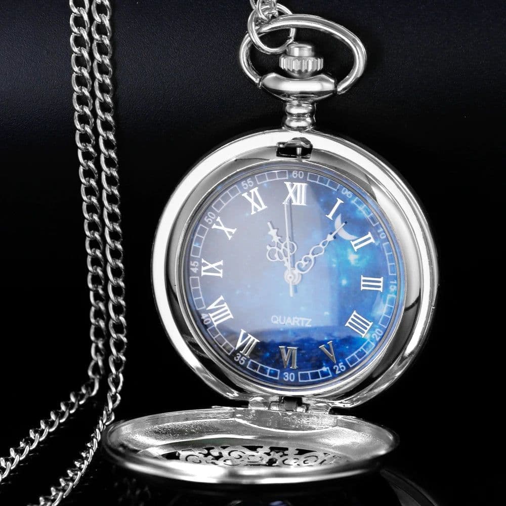 image-SHUHANG Quartz Antique Pocket Watch - Stylish New Design