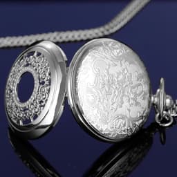 image-SHUHANG Quartz Antique Pocket Watch - Stylish New Design