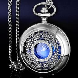 image-SHUHANG Quartz Antique Pocket Watch - Stylish New Design