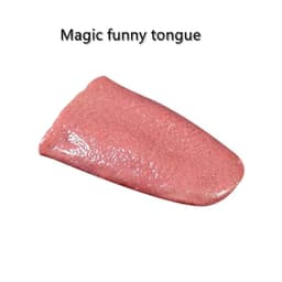 image-MEADE Funny Prank Fake Tongue - Silicone Halloween Magic Trick Toy