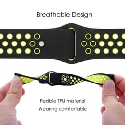 image-Jansin Waterproof Silicone Strap for Haylou Solar LS05 - Comfortable Watch Band