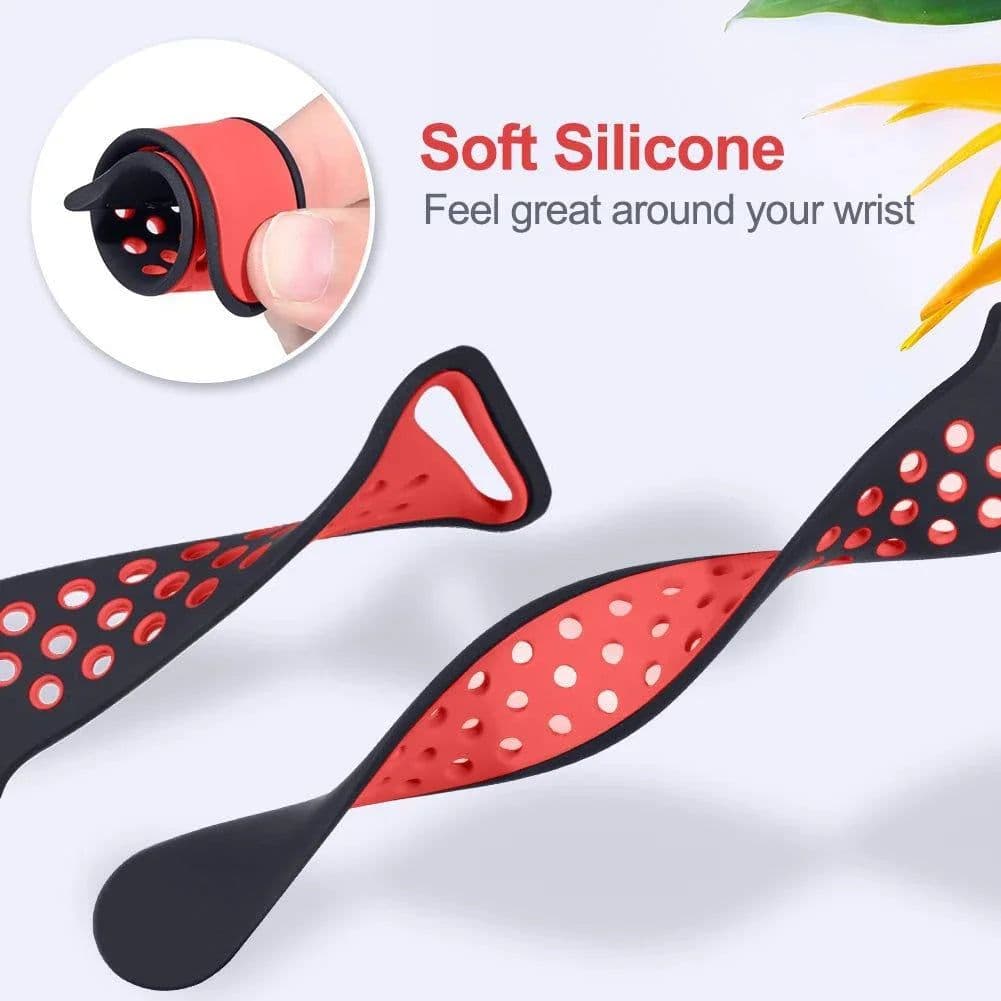 image-Jansin Waterproof Silicone Strap for Haylou Solar LS05 - Comfortable Watch Band