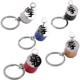 image-MEADE Metal Anti-Stress Fob Keyring - Creative Car Gear Fidget Toy