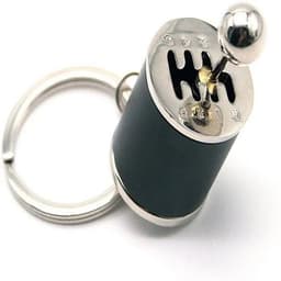 image-MEADE Metal Anti-Stress Fob Keyring - Creative Car Gear Fidget Toy