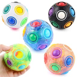 image-Fidget Puzzle Ball Toy - Enhance Focus & Coordination for All Ages
