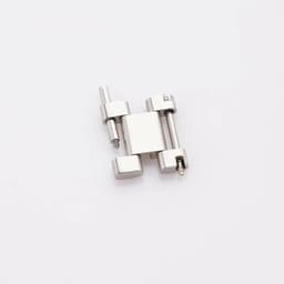image-CARLYWET Stainless Steel Watchband - Secure & Stylish 16mm Connector