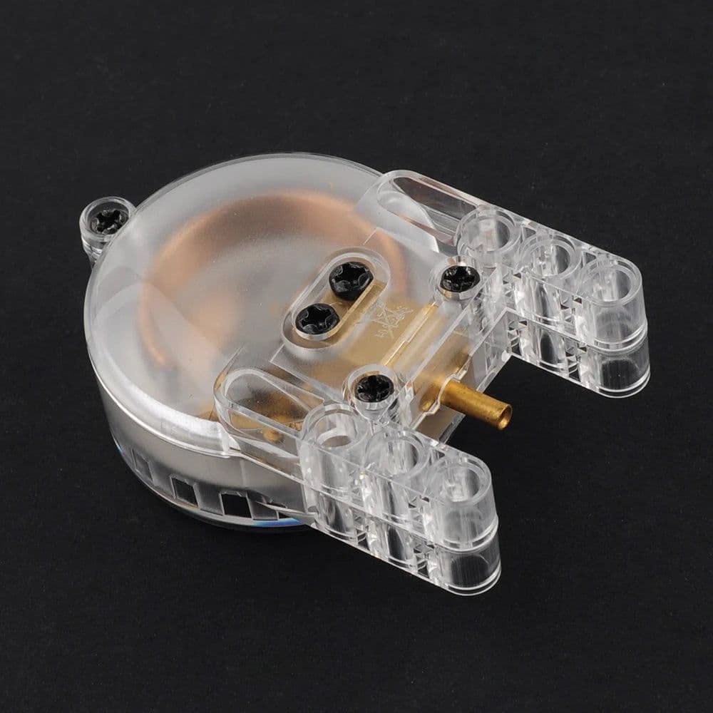 image-Stemedu Pneumatic Parts Barometer & Airtank for DIY Building Projects