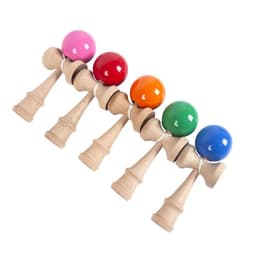 image-MEADE Kendama - Japanese Wooden Skill Ball for Hand-Eye Coordination Fun
