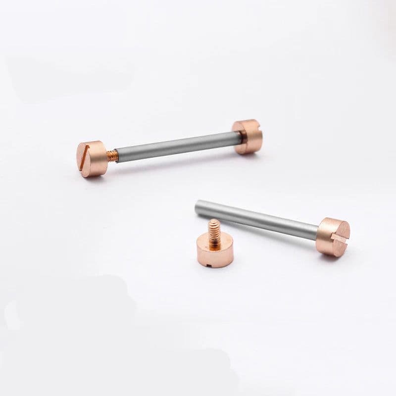 image-Versatile Stainless Steel Screw-In Watch Lug Stem Link Kit for Watchbands