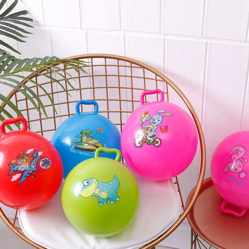 image-MEADE 25CM PVC Jumping Ball - Fun Sports Grasping Toy for Kids