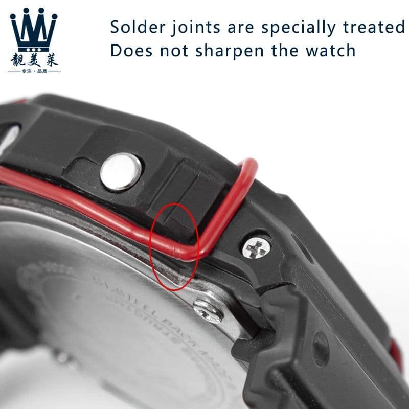 image-Casio Modified Stainless Steel Bumper for DW5600 5610 Watch Protection