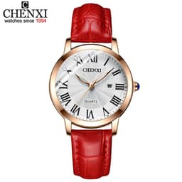 image-CHENXI Quartz Watch - Stylish Leather Band for Everyday Use