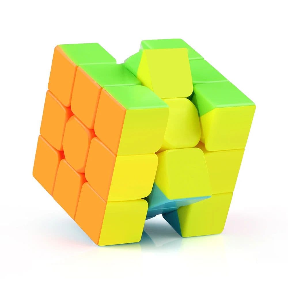 image-Magic Cube 3x3x3 Stickerless Puzzle - Develops Skills & Relieves Stress