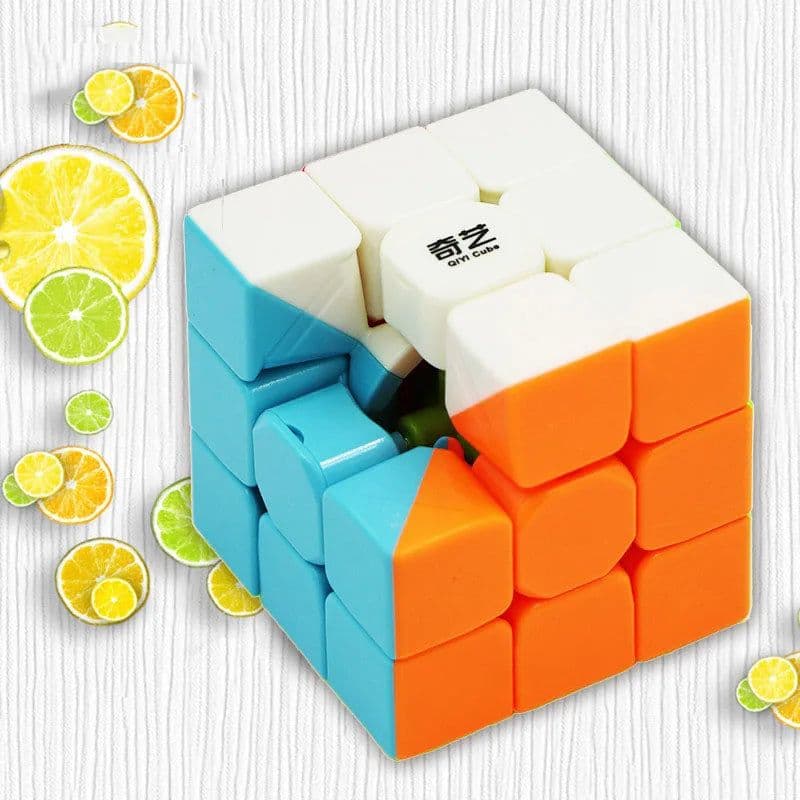 image-Magic Cube 3x3x3 Stickerless Puzzle - Develops Skills & Relieves Stress