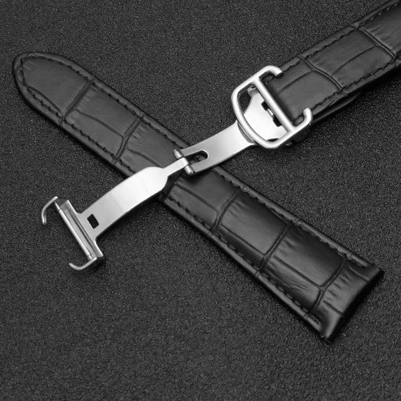 image-UYOUNG Leather Watchband with Quick Release Interface for Custom Fit